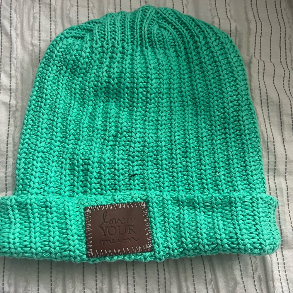 LYM fold over beanie